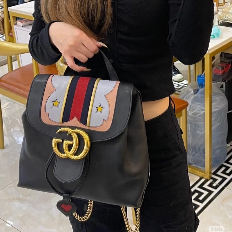 Gucci Marmont愛心後背包28*22 99新配件塵袋-0