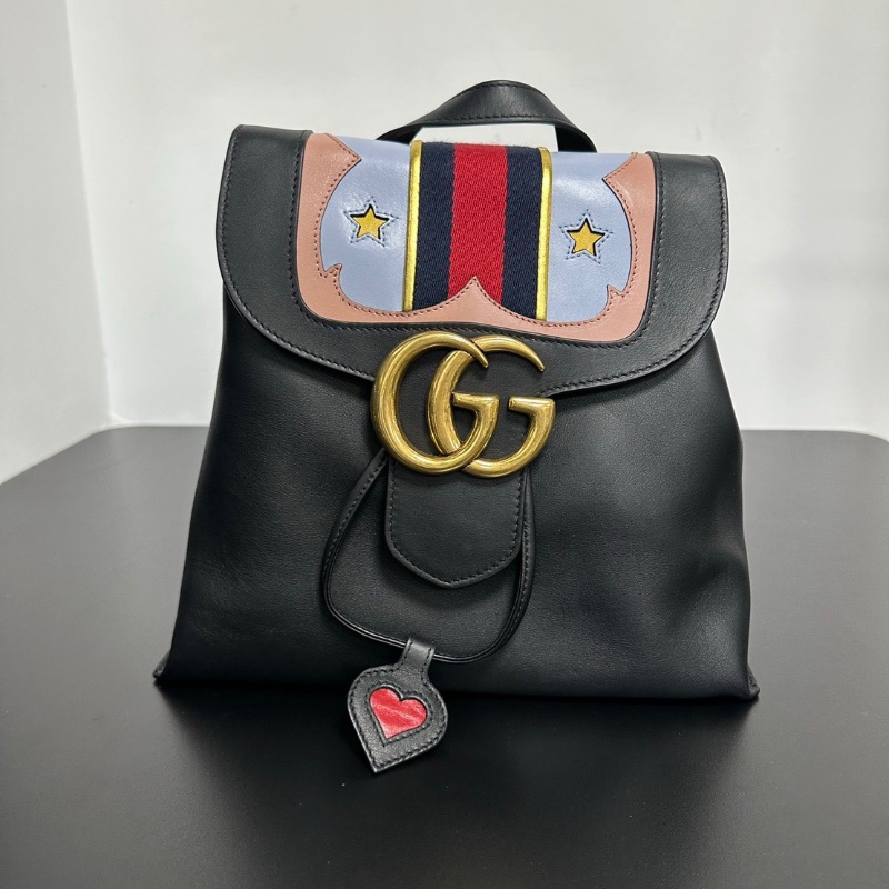 Gucci Marmont愛心後背包28*22 99新配件塵袋-1