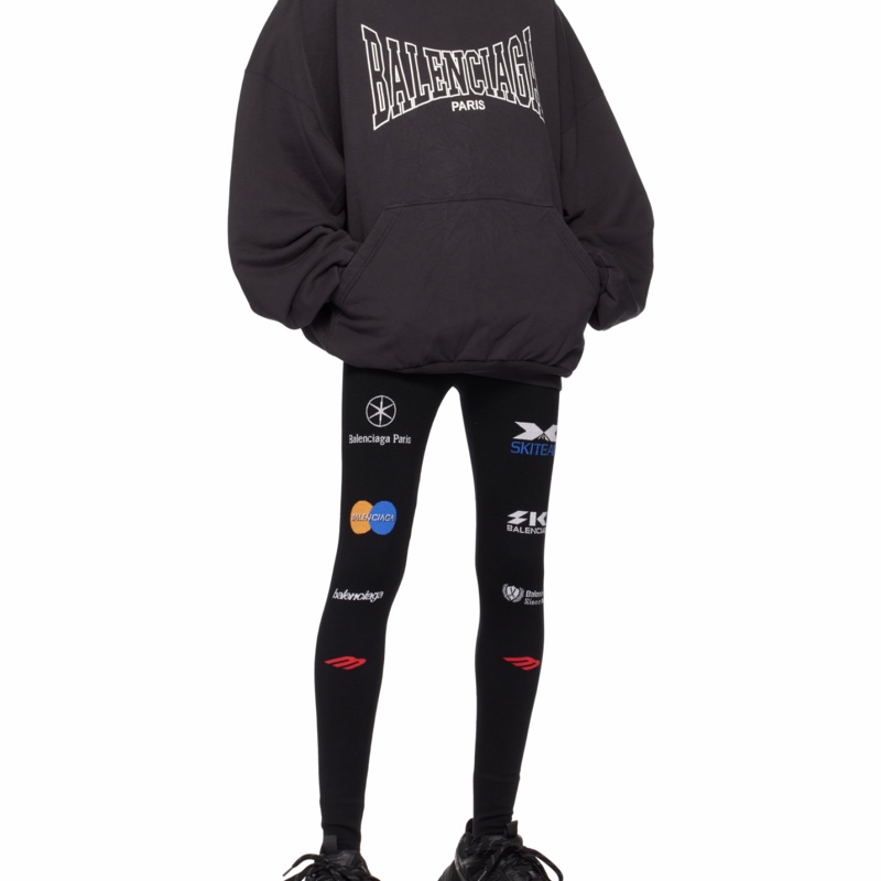 Balenciaga 男女同款 長袖連帽衛衣XS S M L碼-4