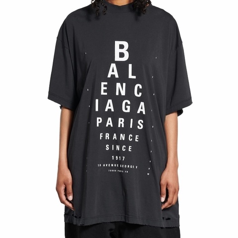 Balenciaga 女士 超大號短袖 T 恤