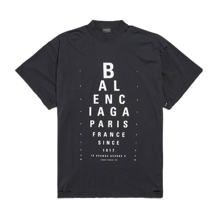 Balenciaga 女士 超大號短袖 T 恤-5