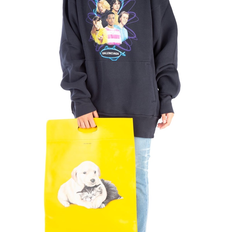 Balenciaga 女士 深藍色連帽運動衫XS S碼-1