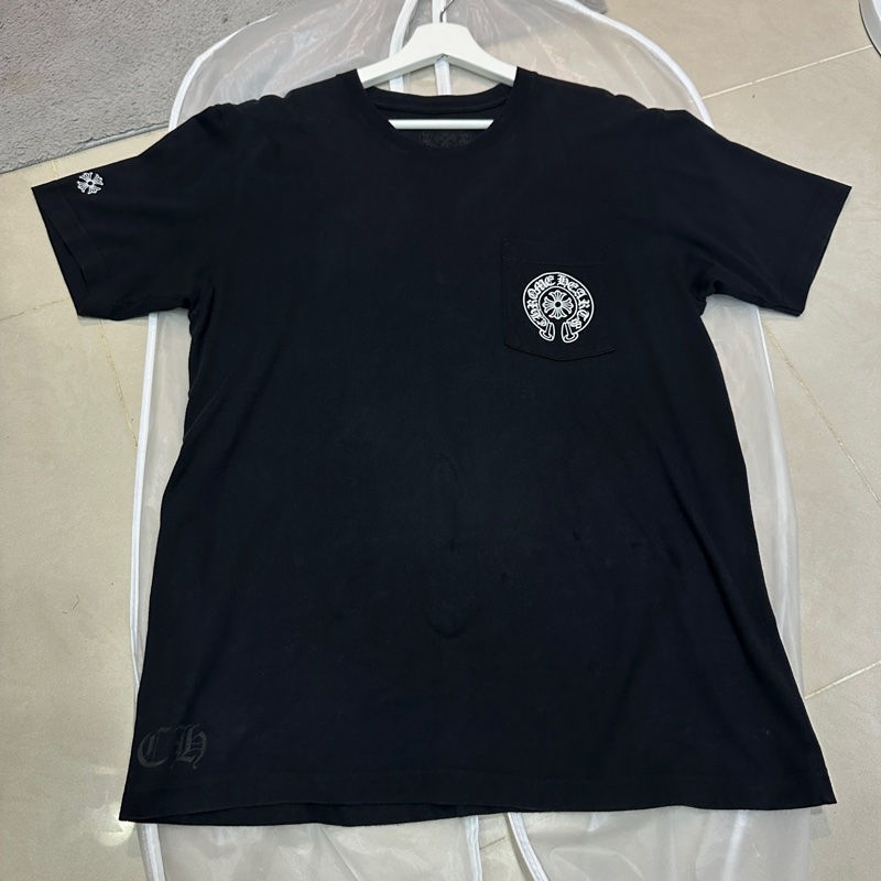 克羅心 chrome hearts 馬蹄 彩色 logo 短袖-6