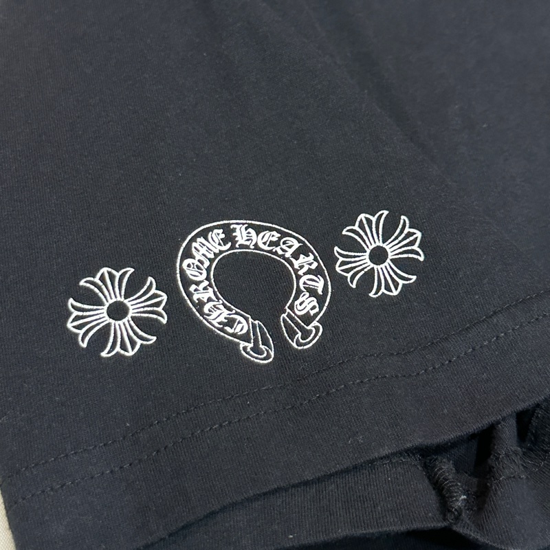 克羅心 chrome hearts 馬蹄 彩色 logo 短袖-7