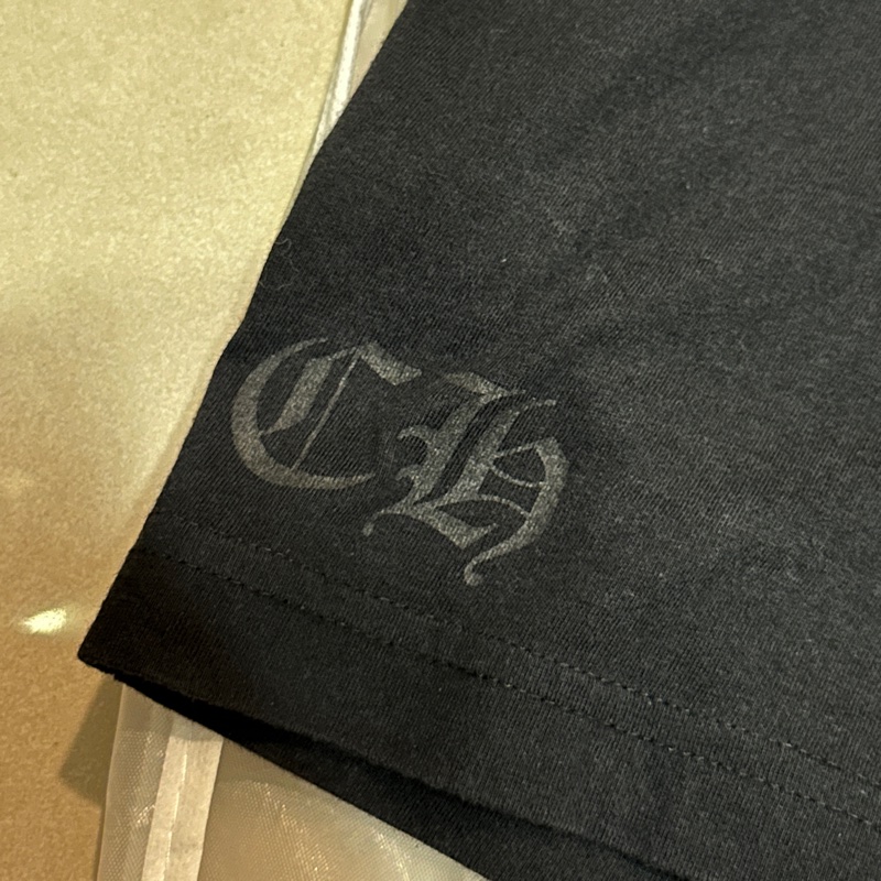 克羅心 chrome hearts 馬蹄 彩色 logo 短袖-9