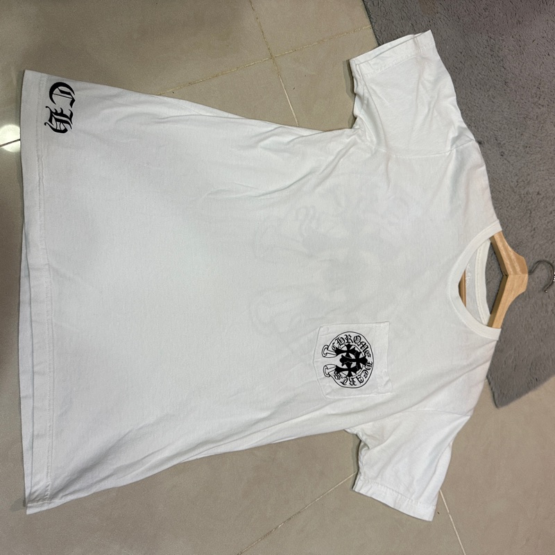 克羅心 chrome hearts 三十字 馬蹄 短袖-2