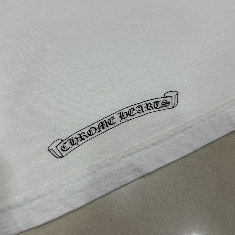 克羅心 chrome hearts 三十字 馬蹄 短袖-5