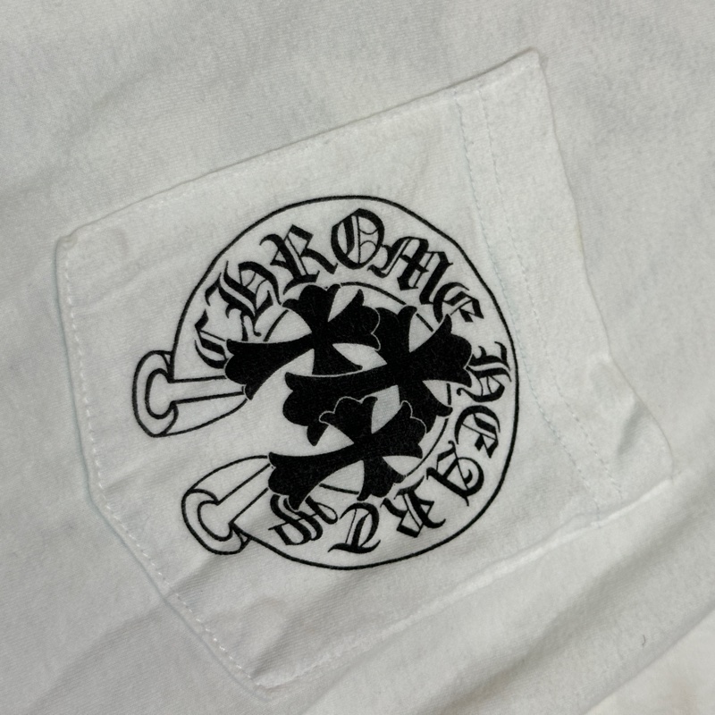 克羅心 chrome hearts 三十字 馬蹄 短袖-8
