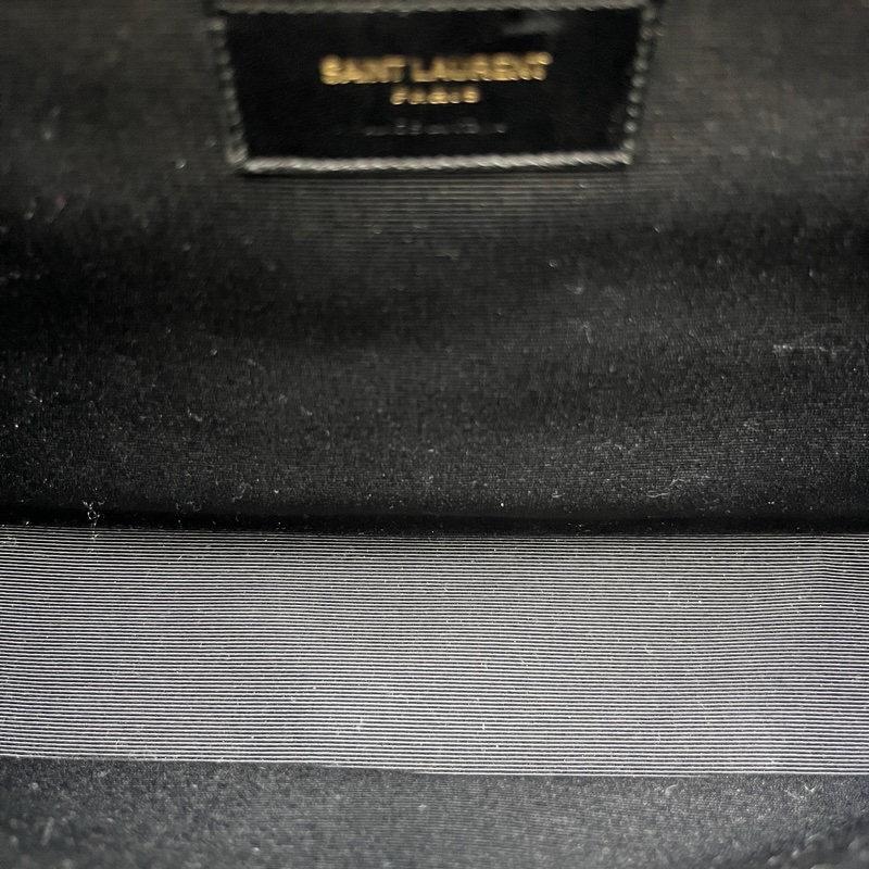 YSL 聖羅蘭 深藍色Saint Laurent鏈條包 尺寸31*22-7