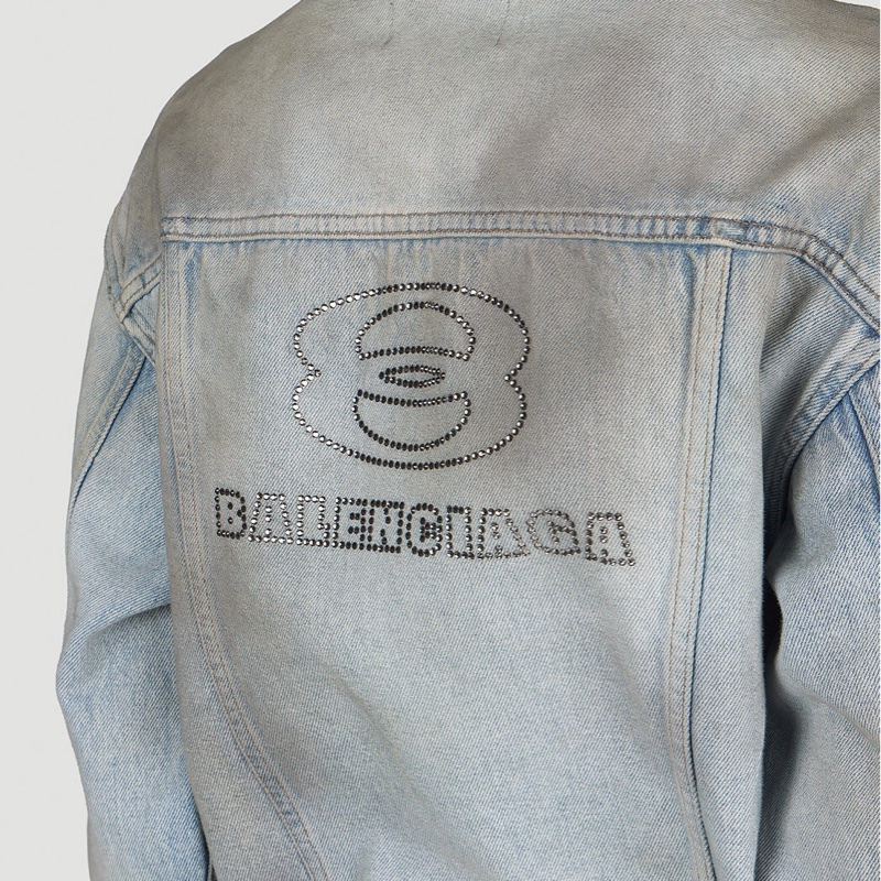Balenciaga 女士 長袖牛仔外套FR-34 FR-36 FR-38 FR-40 FR-42碼-2