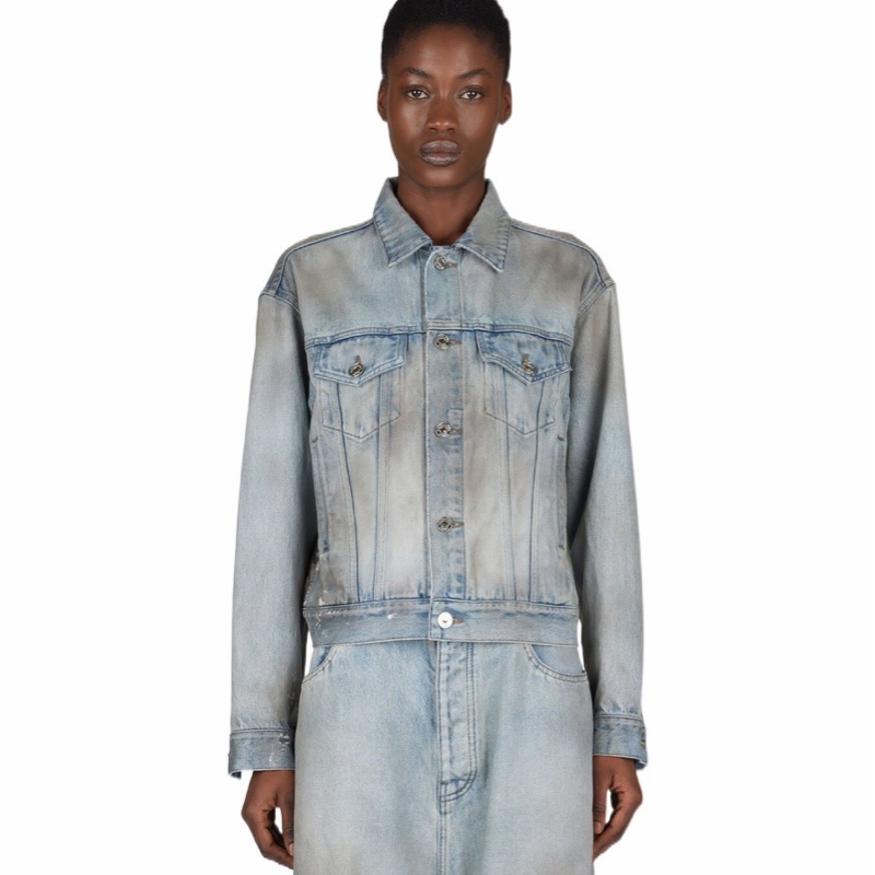 Balenciaga 女士 長袖牛仔外套FR-34 FR-36 FR-38 FR-40 FR-42碼-4