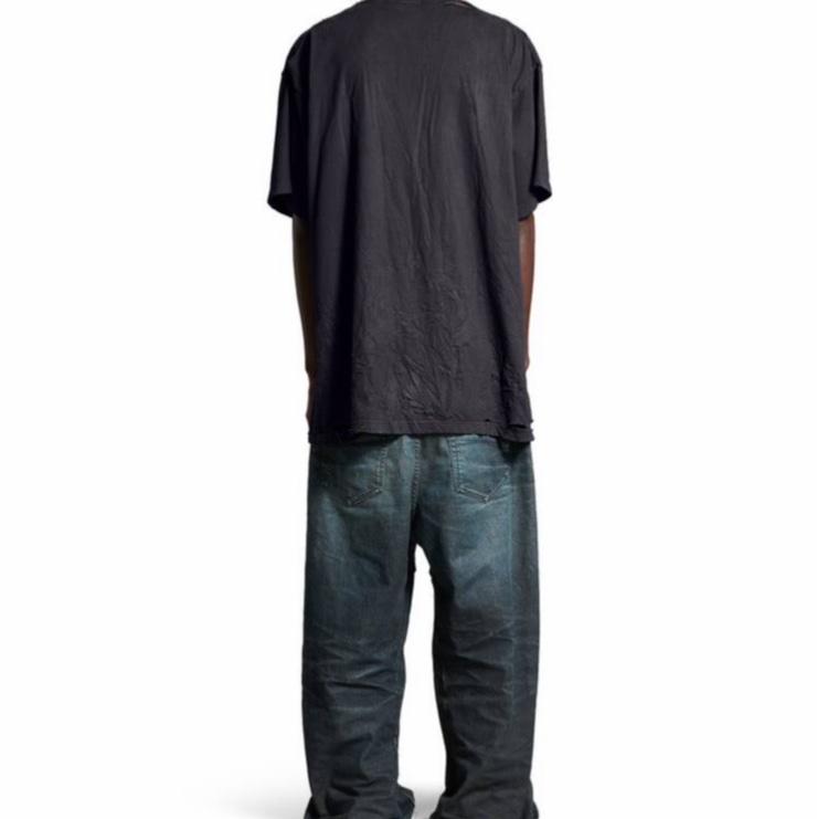 Balenciaga 男女同款 地球印花 T 恤1 2碼-1