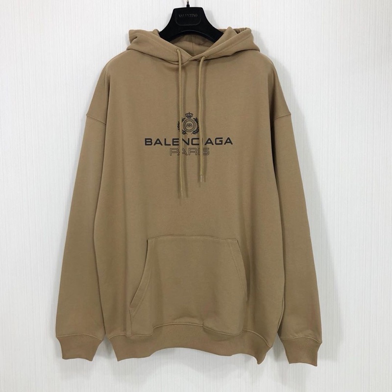 Balenciaga 男士 logo印花連帽衫XS S M L碼-0