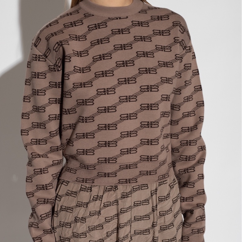 Balenciaga 女士 花押字毛衣XS S M L碼-0