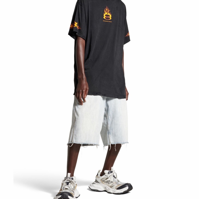 Balenciaga 男女同款 圖案T恤1 2 3 4碼-2