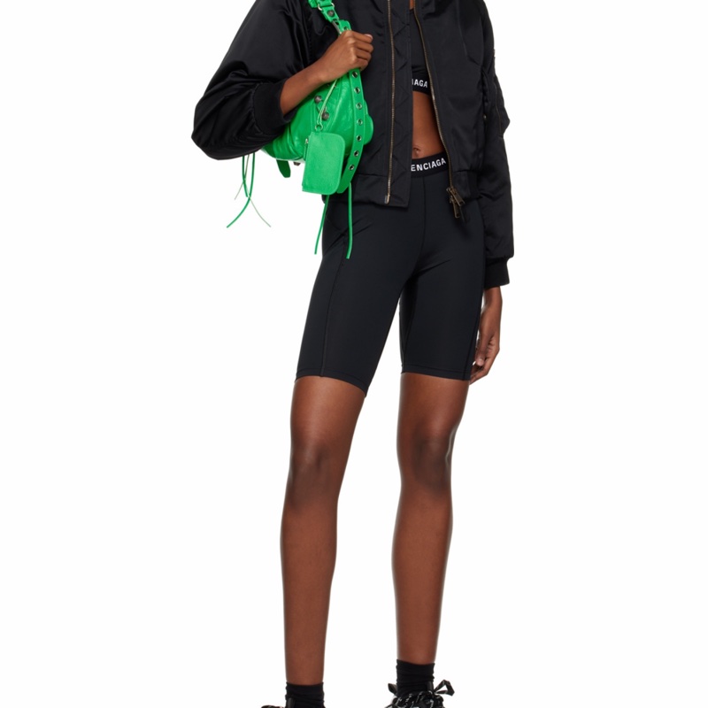 Balenciaga 女士 徽標細節運動文胸S M L碼模特身高 176.5 CM，所穿尺碼 S-2