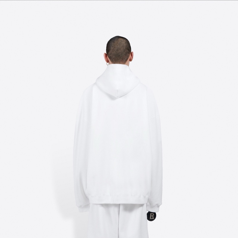 Balenciaga 男士 印花連帽衛衣XS S M碼-7