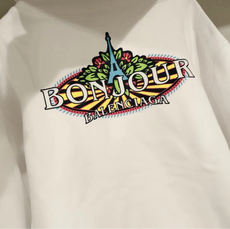 Balenciaga 女士 logo印花連帽衛衣XS S M L碼-2