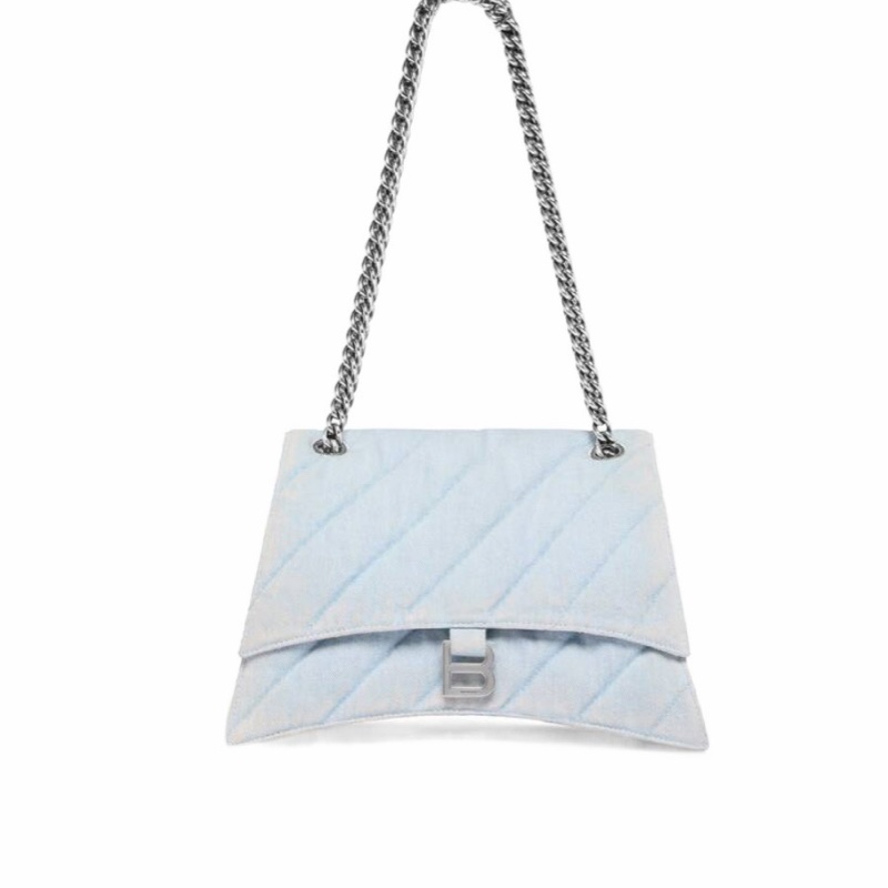 Balenciaga 女士 CRUSH 中號絎縫單肩包均碼碼30.9cm*6.8cm*19.8cm-7