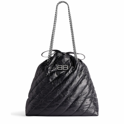 Balenciaga 女士 CRUSH絎縫中號托特包均碼碼中號、39.8cm*13.9cm*45.9cm