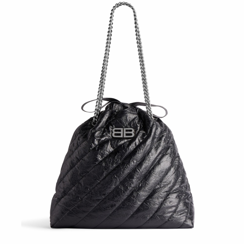 Balenciaga 女士 CRUSH絎縫中號托特包均碼碼中號、39.8cm*13.9cm*45.9cm-0