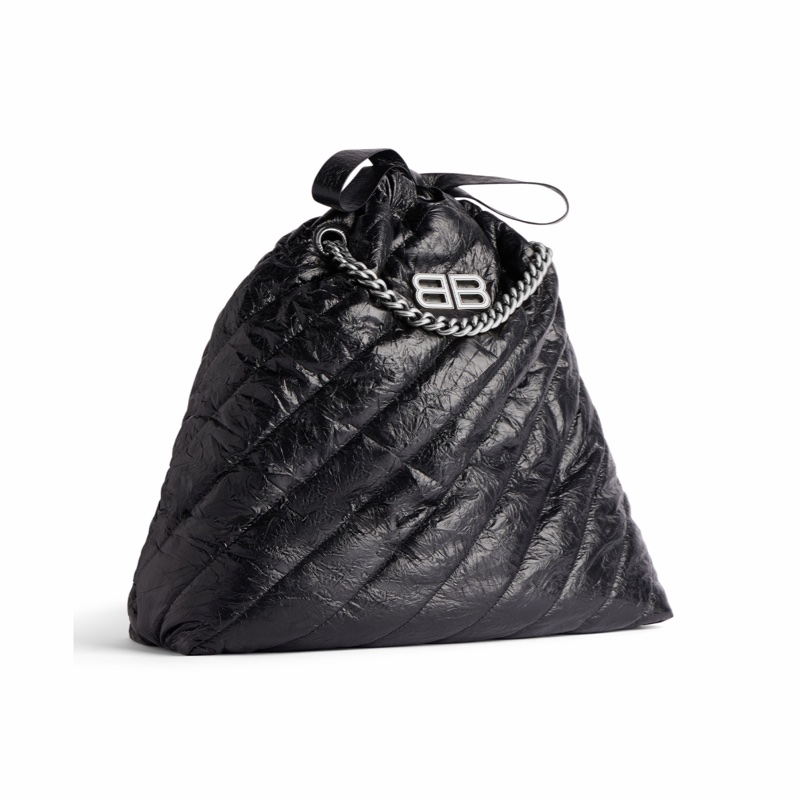 Balenciaga 女士 CRUSH絎縫中號托特包均碼碼中號、39.8cm*13.9cm*45.9cm-1