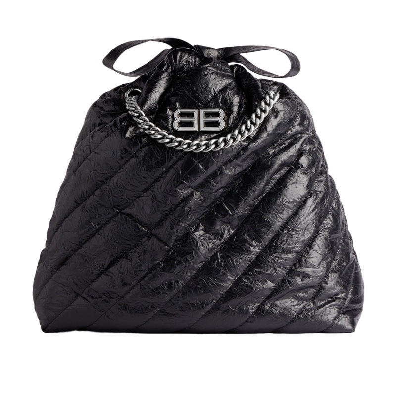 Balenciaga 女士 CRUSH絎縫中號托特包均碼碼中號、39.8cm*13.9cm*45.9cm-3