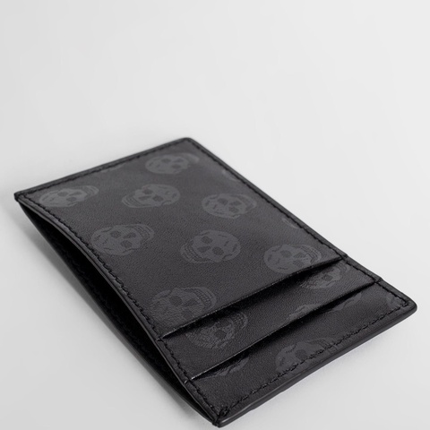 Alexander McQueen 男士 骷髏卡夾均碼碼長：11m，高：7cm