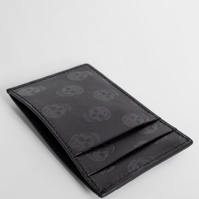 Alexander McQueen 男士 骷髏卡夾均碼碼長:11m,高:7cm-0