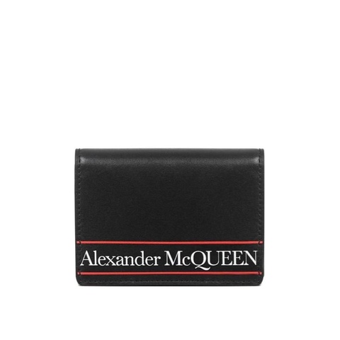 Alexander McQueen 男士 logo印花錢包均碼碼長：11CM，寬：1CM，高：8CM