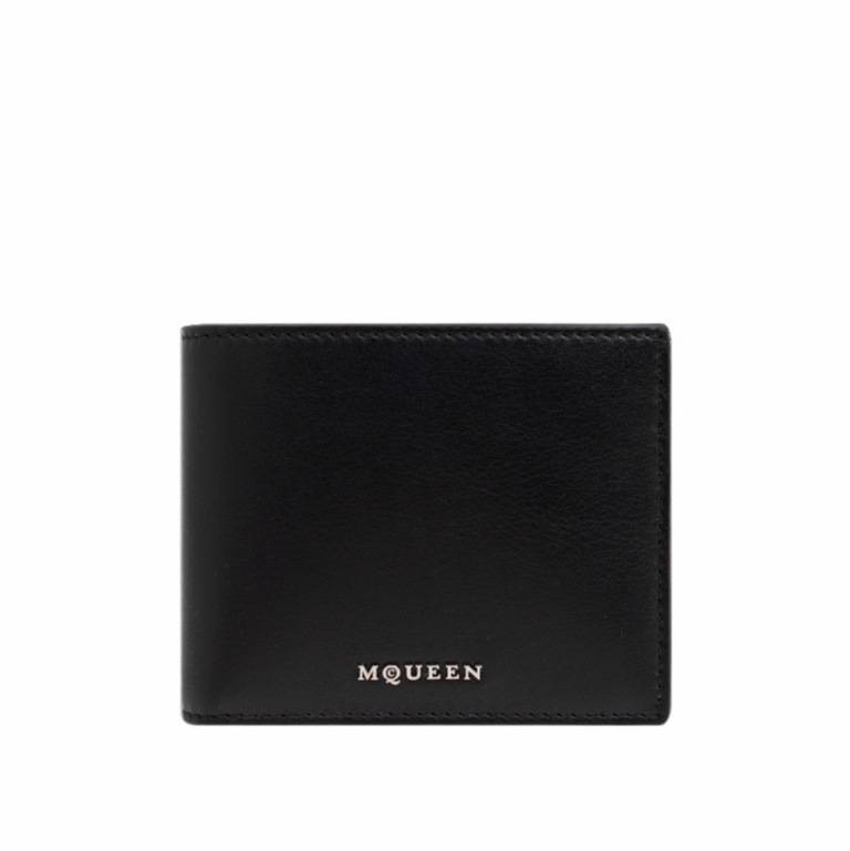 Alexander McQueen 男士 雙折錢包均碼碼12cm*10cm-0