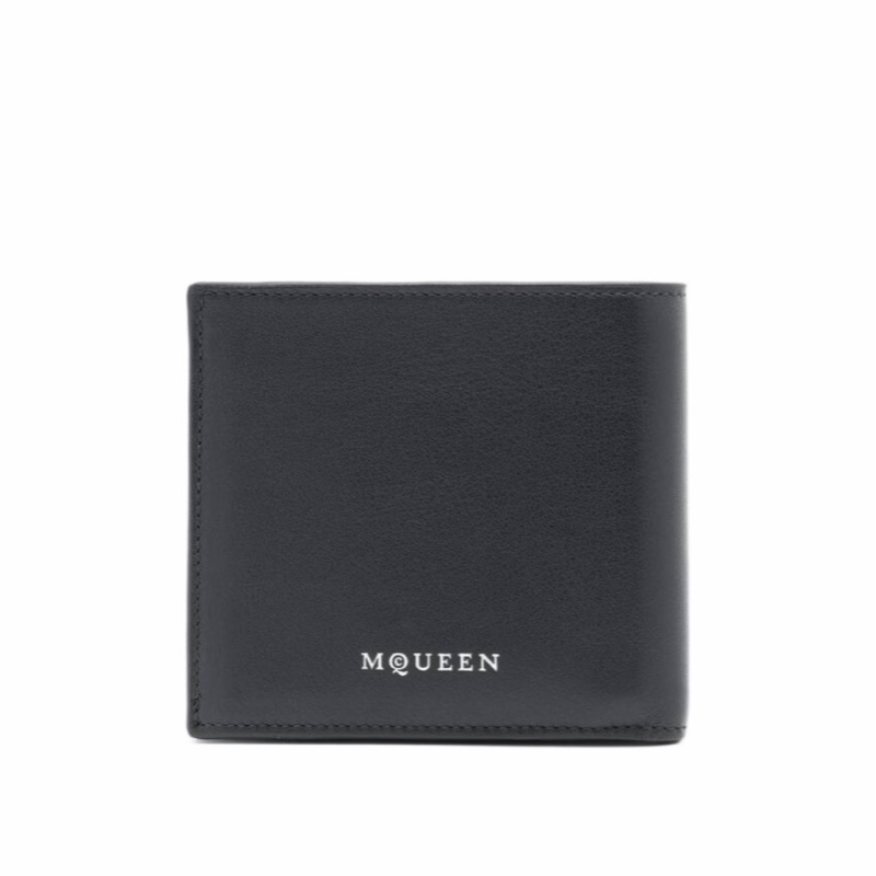 Alexander McQueen 男士 骷髏雙折錢包均碼碼11cm*10cm-1