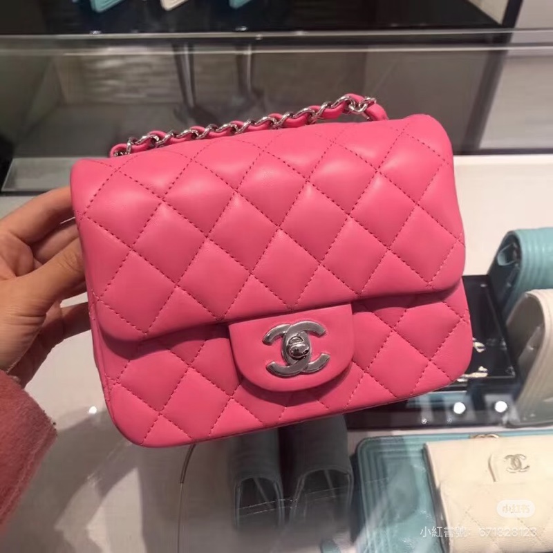 CHANEL 方胖子 粉色質感 少女💫-1