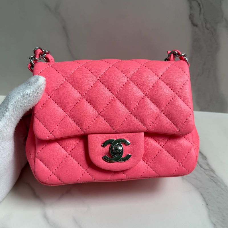 CHANEL 方胖子 粉色質感 少女💫-2