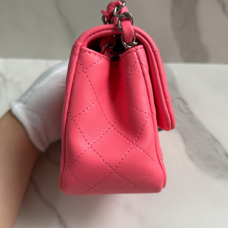 CHANEL 方胖子 粉色質感 少女💫-5