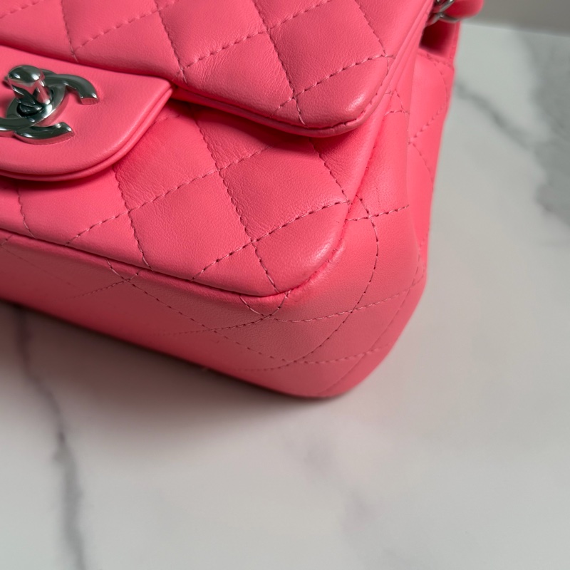 CHANEL 方胖子 粉色質感 少女💫-9