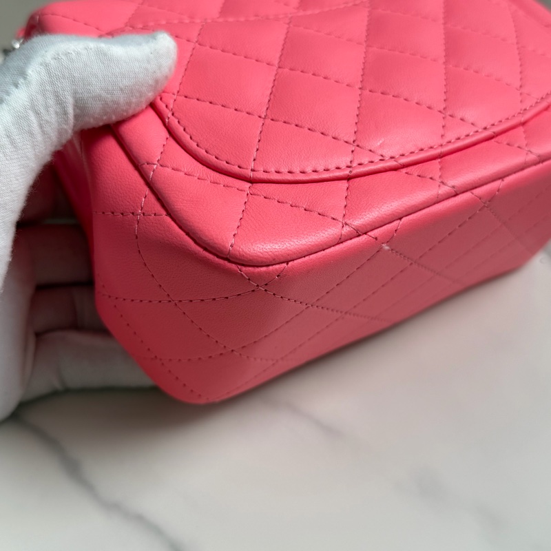 CHANEL 方胖子 粉色質感 少女💫-12