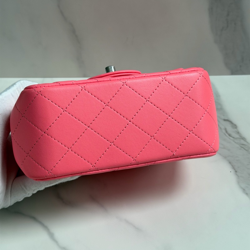 CHANEL 方胖子 粉色質感 少女💫-17