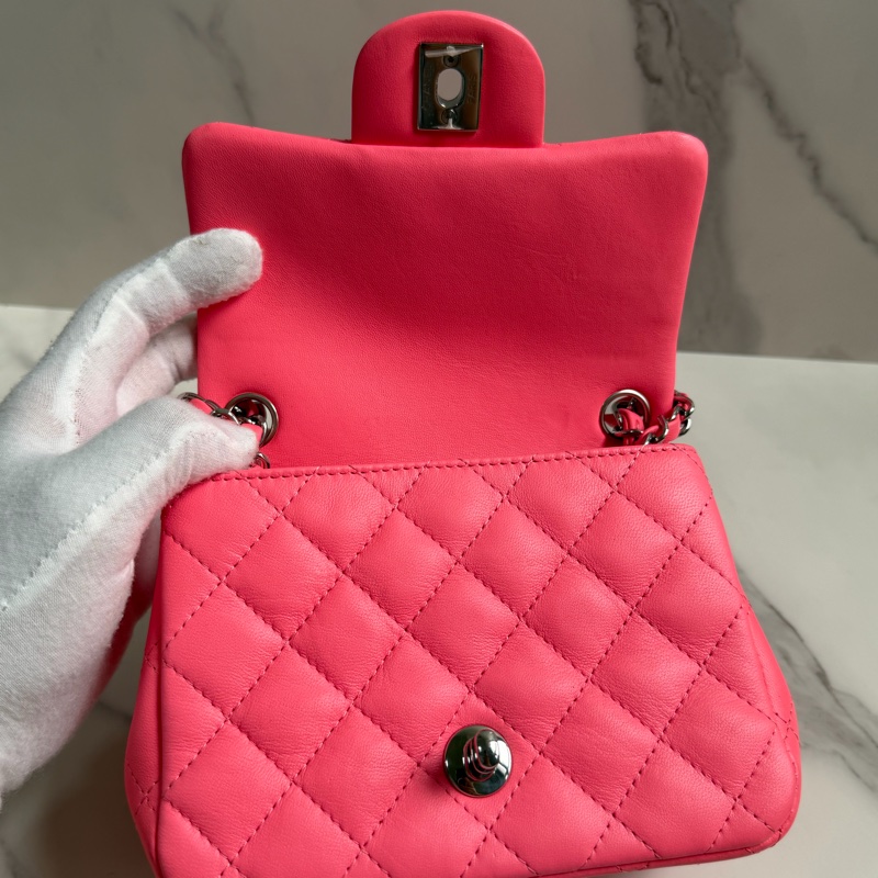 CHANEL 方胖子 粉色質感 少女💫-18