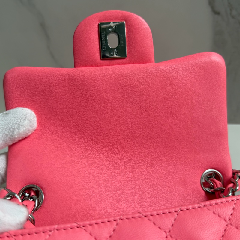 CHANEL 方胖子 粉色質感 少女💫-19