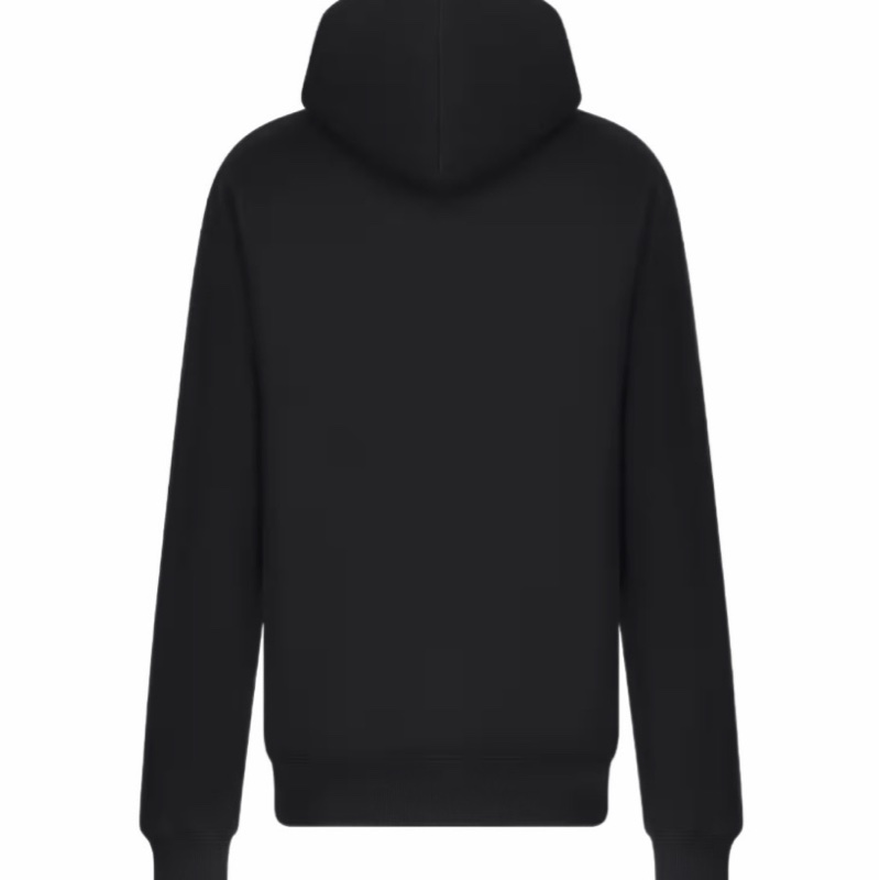 Dior 男士 連帽長袖衛衣XS S M L XL XXL碼模特身高 185 CM,穿著 M 碼-6