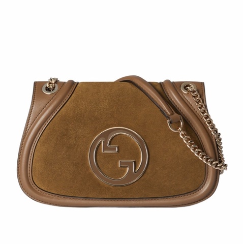 Gucci 女士 BLONDIE系列小號肩背包均碼碼小號、26.5cm*8.5cm*16.5cm