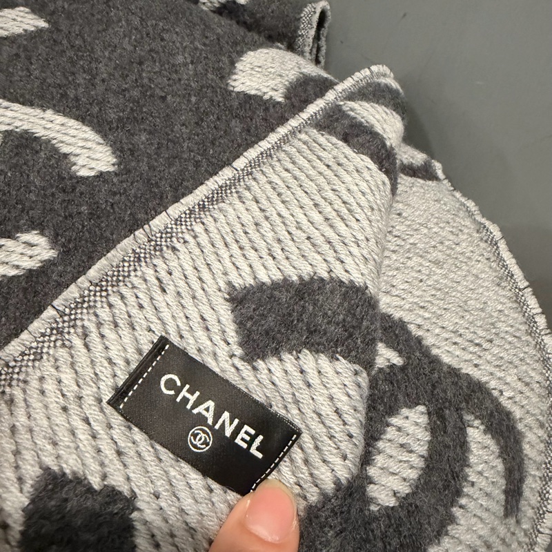 Chanel 香奈兒26C 爆款雙面圍巾-4