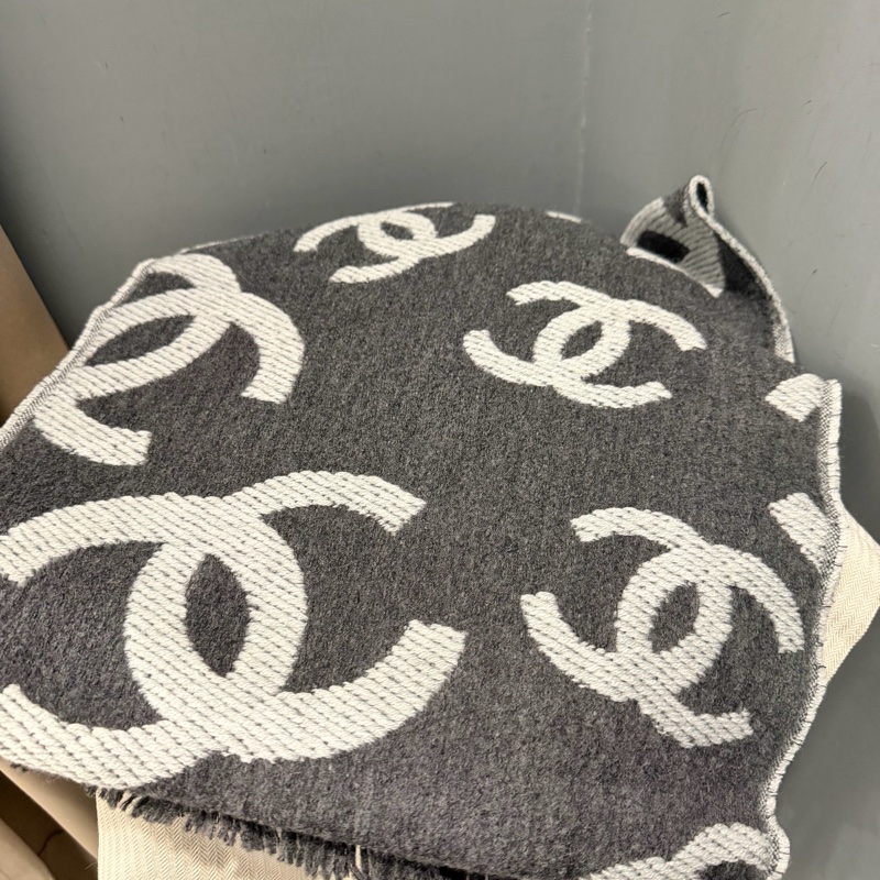 Chanel 香奈兒26C 爆款雙面圍巾-5
