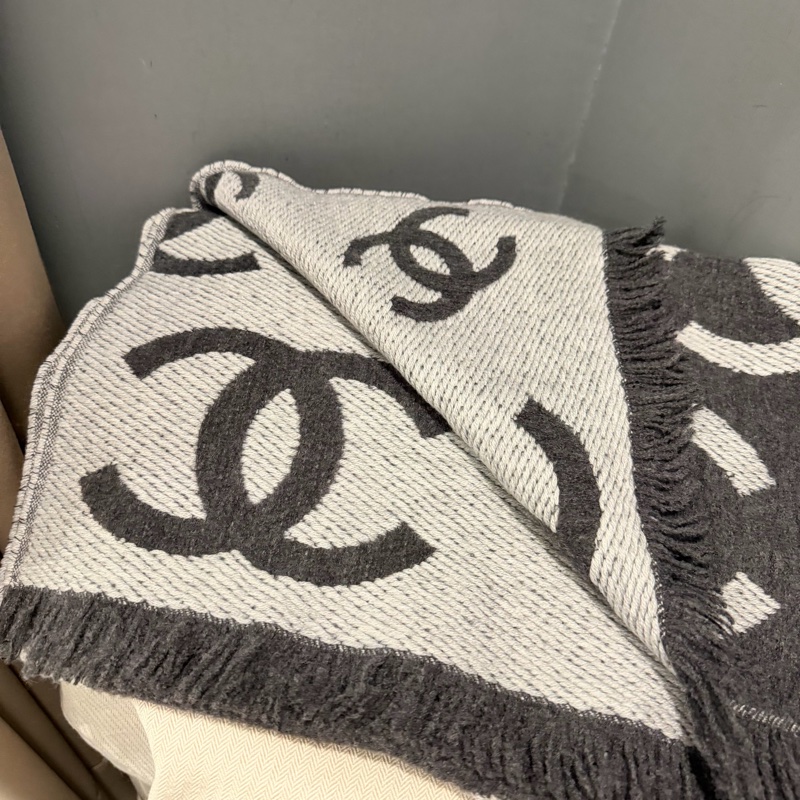 Chanel 香奈兒26C 爆款雙面圍巾-9