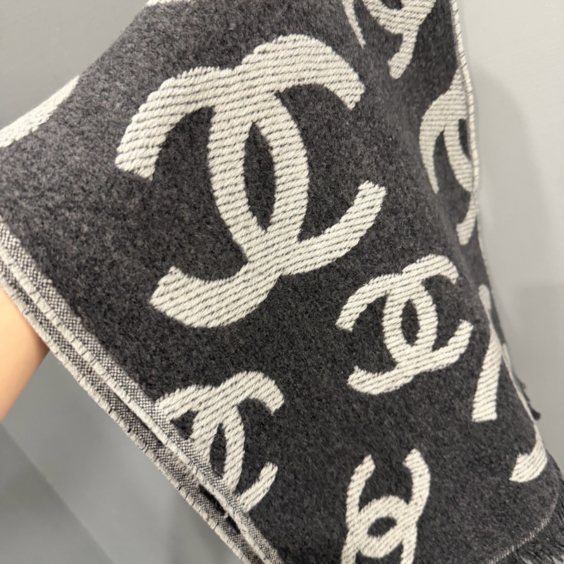 Chanel 香奈兒26C 爆款雙面圍巾-14