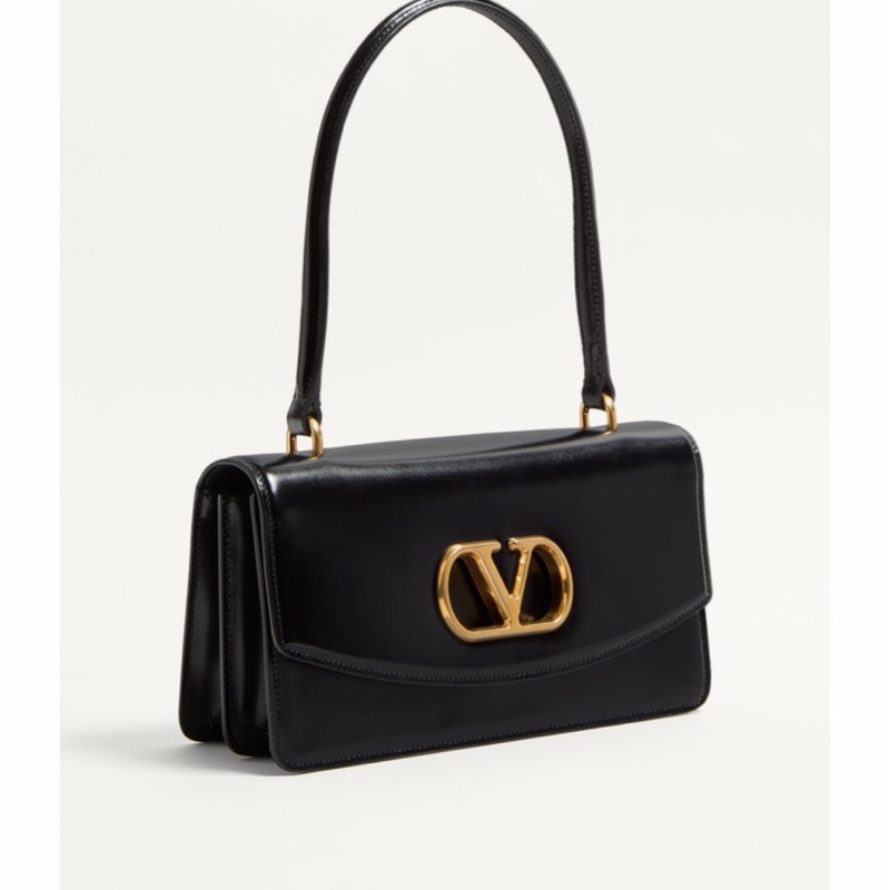 Valentino 女士 亮面小牛皮手提包均碼碼25.5cm*8.5cm*14.5cm-1