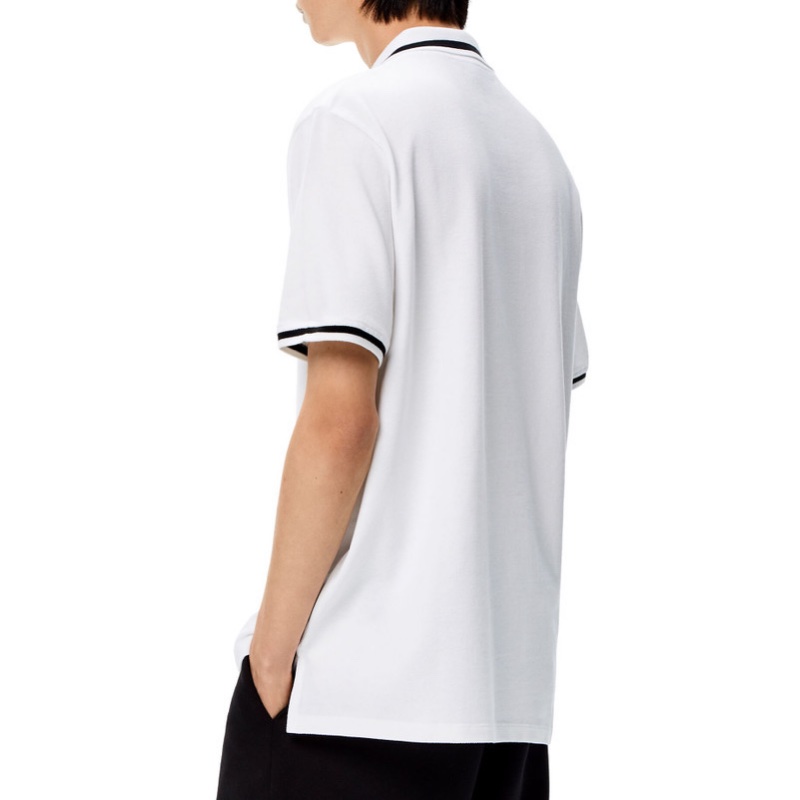 914intheair精品代購『全新閒置』Loewe 經典logo anagram黑色刺繡POLO衫L-1