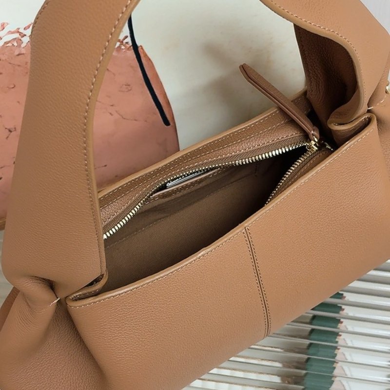 【現貨】POLENE EAST EWST 雲朵腋下包 駝色-8