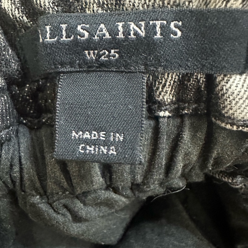 二手正品allsaints牛仔褲-5